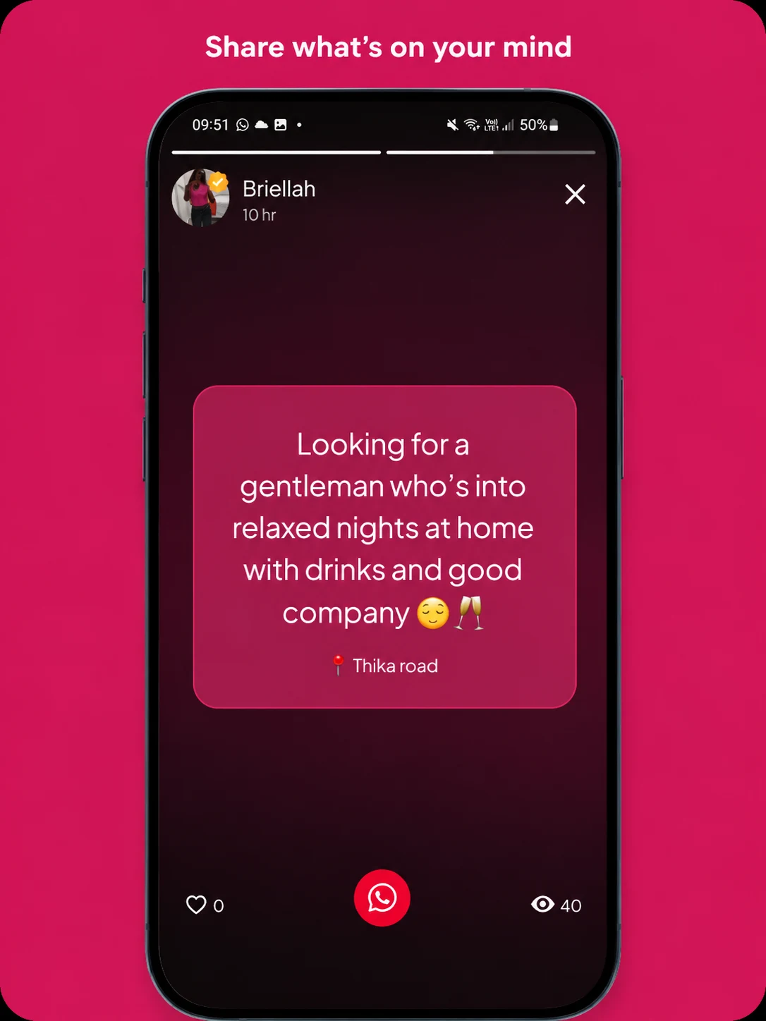 Weekendyapp screenshot