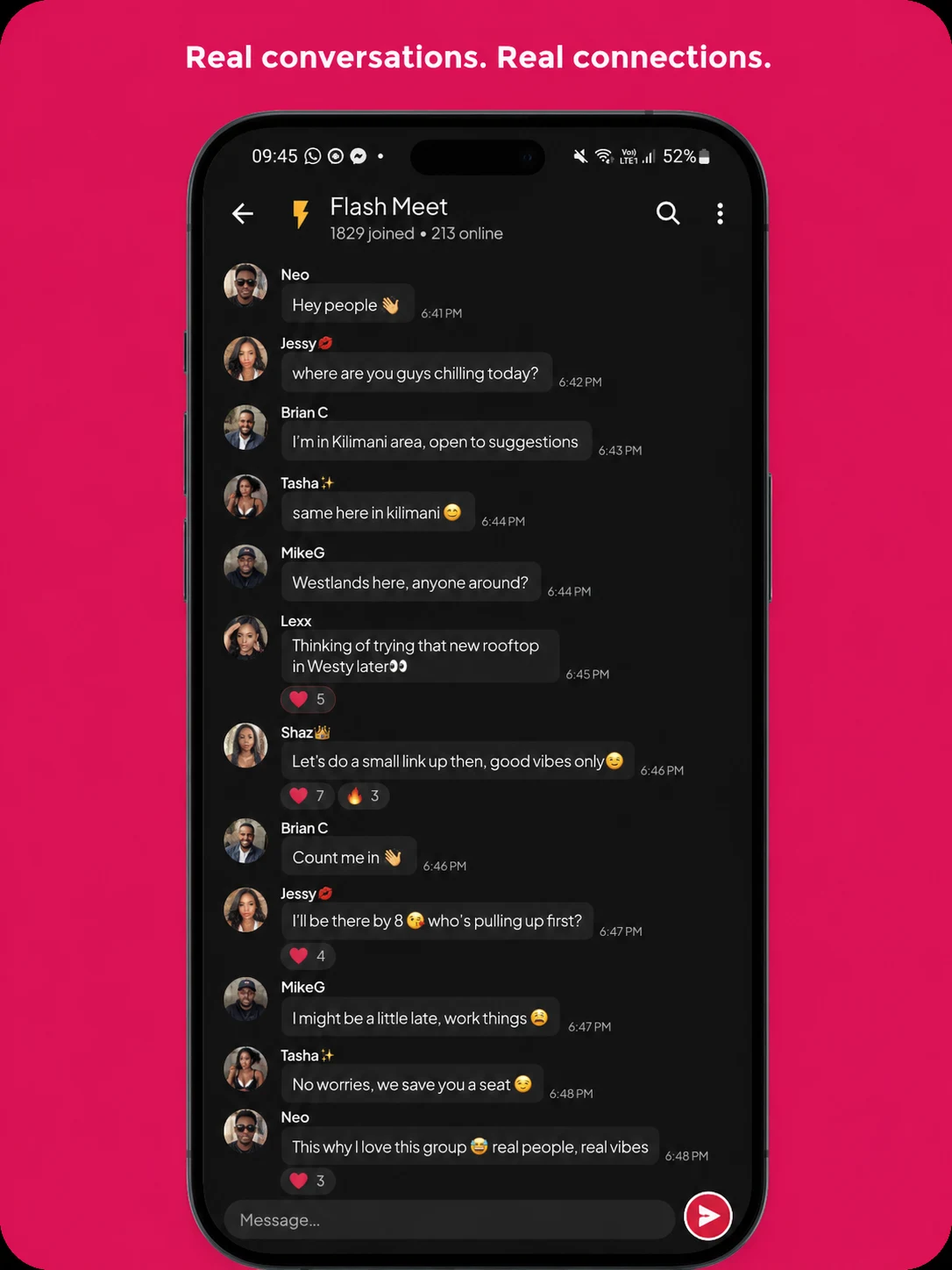 Weekendyapp screenshot
